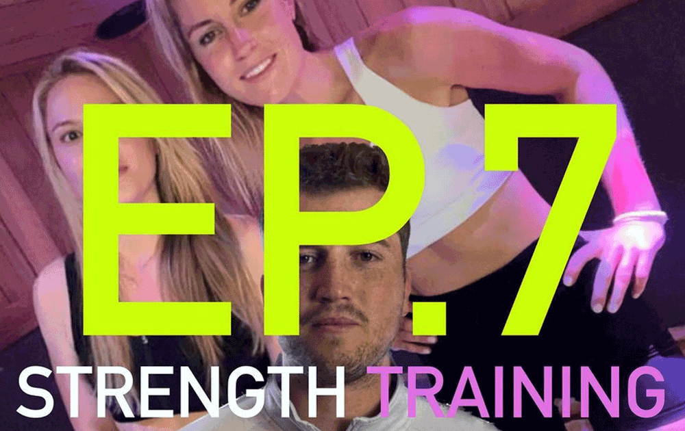 Max talks Strength Training on the SweatyAF Podcast